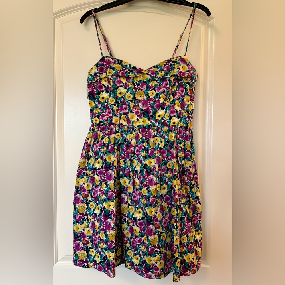 LOVE Tease Floral Spaghetti Strap Dress